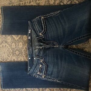 Miss Me Women's Dark Blue Boot Cut Jeans